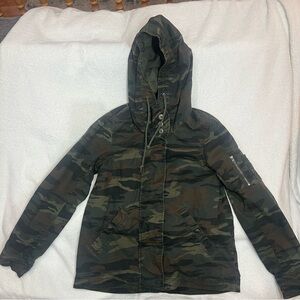 American Eagle Outfitters Camouflage Jacket